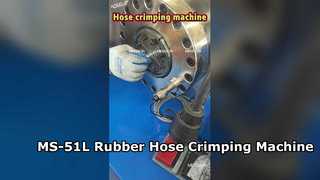 Macchina per crimpare tubi in gomma MS-51L