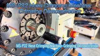 -P32 Macchina per crimpare tubi: Dimostrazione di crimpatura