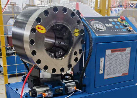 Efficient Hose Pressing Hydraulic Hose Crimping Machine P32 Crimper